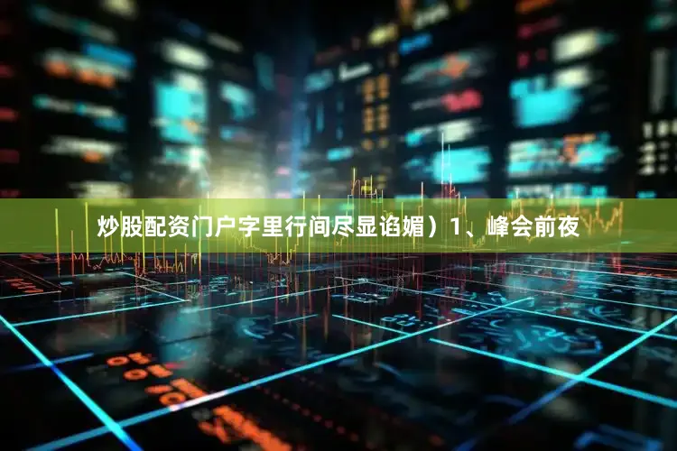 炒股配资门户字里行间尽显谄媚）1、峰会前夜